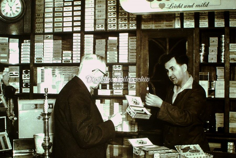 Kurt Streich übernahm das Tabakgeschäft 1954